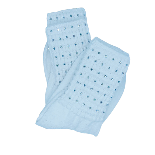 Diamanté Poodle socks Ultra Low – Feis Store